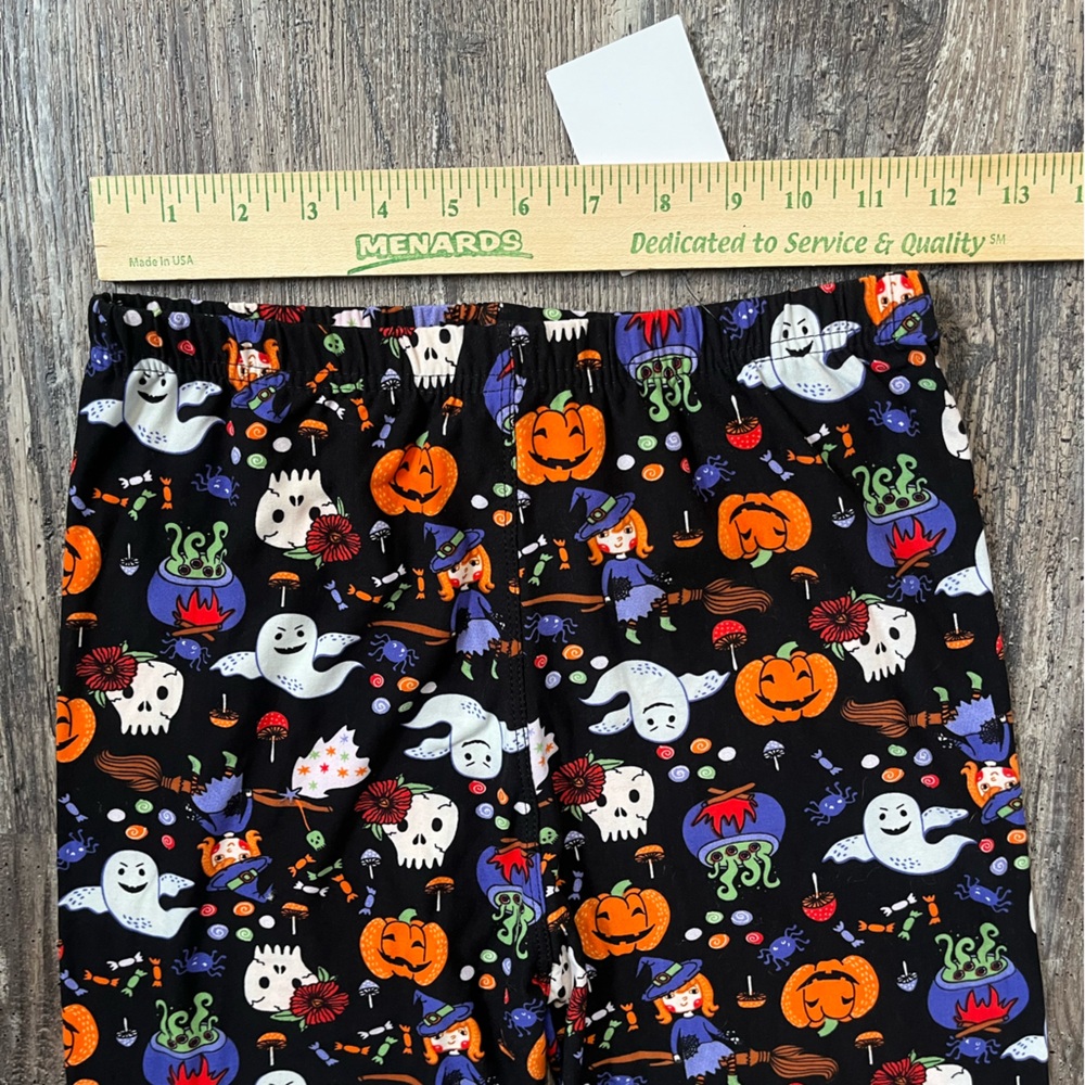 My LaLa Leggings Women’s Set of 2 Halloween Design NWT One Size Stretchy - Picture 6 of 8